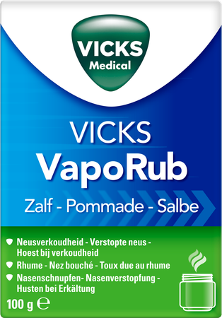 Vicks Vaporub Pommade 100g 8