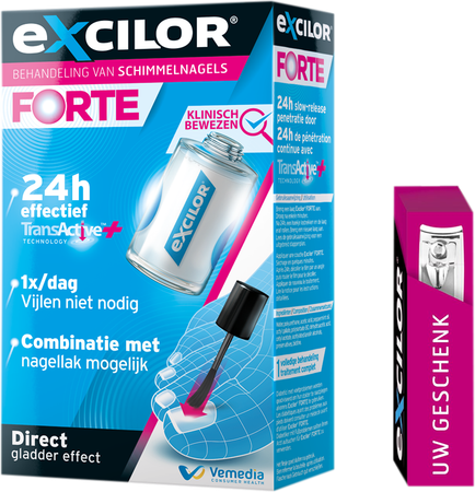 Excilor Behandeling Schimmelnagels Forte+geschenk 3