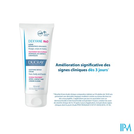 Ducray Dexyane Med Cr Reparatrice Apais. 100ml Nf 8