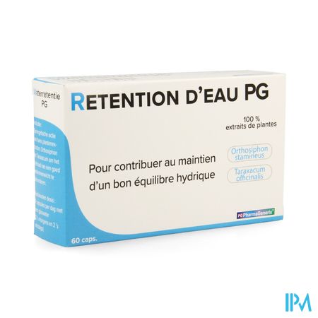 Retention D'eau Pg Pharmagenerix Caps 60