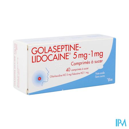 Golaseptine Lidocaine Comp A Sucer 40