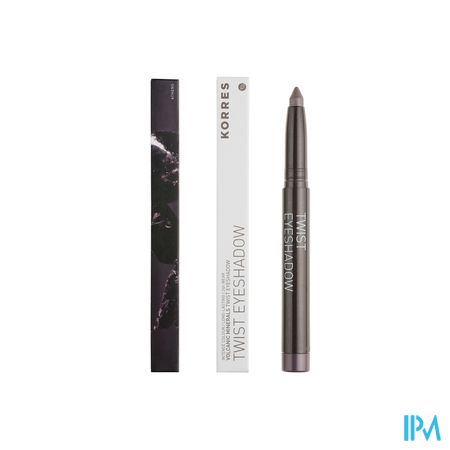 Korres Km Eyeshadow Tb Volc.miner.33 Grey Brown 1