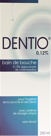 Dentio Bleu 0,12% Bain De Bouche 250ml