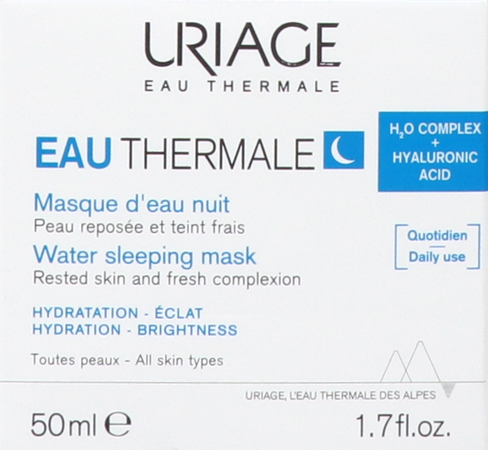 Uriage Eau Thermale Masker Water Nacht 50ml 5