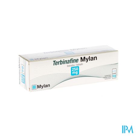 Terbinafine Viatris 250mg Tabl 98