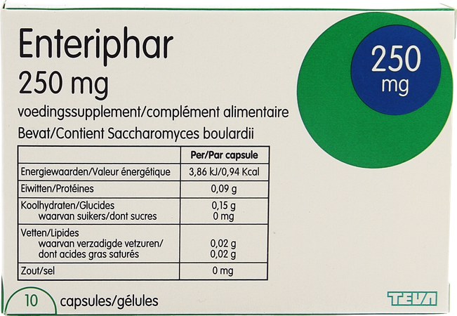 Enteriphar Caps 10x250mg 1