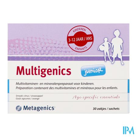 Multigenics Junior V3 Pdr Sach 30 Metagenics 1