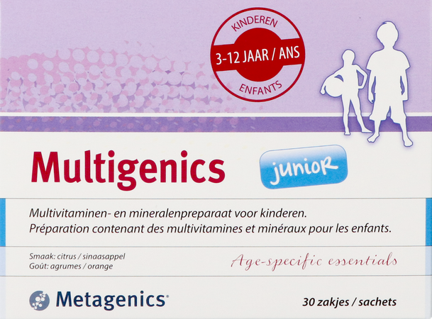 Multigenics Junior V3 Pdr Zakje 30 Metagenics 1