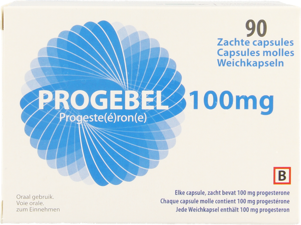 Progebel Effik Caps Zacht 90 X 100mg 1