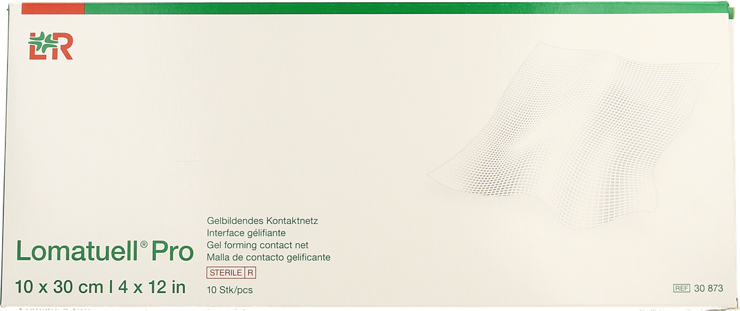 Lomatuell Pro Compresse Ster 10x30cm 10 30873 5