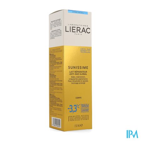 Lierac Sunissime Lait Repar.rehydra Corps Tb 150ml