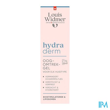 Widmer Hydraderm Oogomtrekgel Zonder Parfum 15ml 1