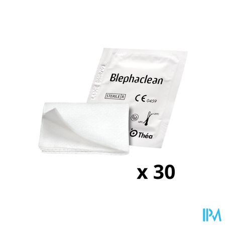 Blephaclean Geimpreg. Steriele Kompressen Ogen 30