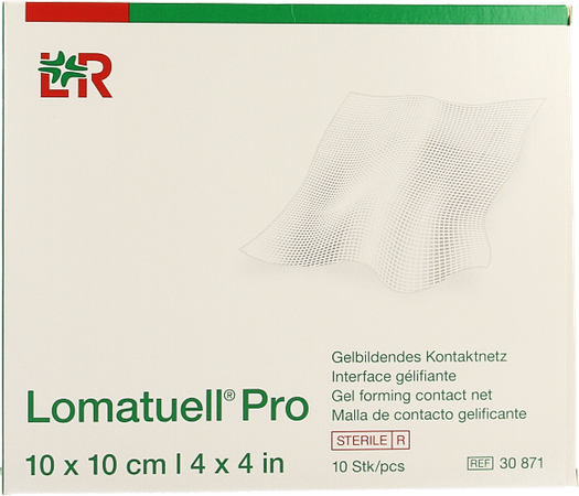 Lomatuell Pro Kompres Ster 10x10cm 10 30871 4