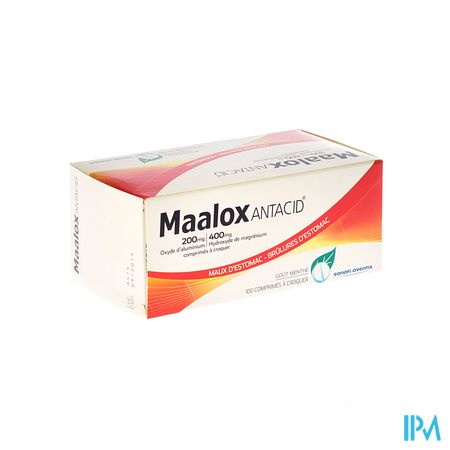 Maalox Antacid 200/400 Comp 100
