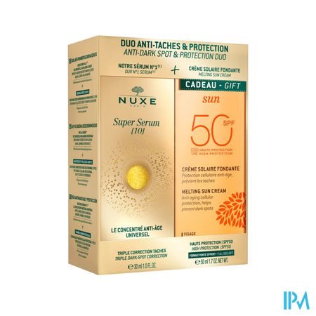 Nuxe Duo Super Serum10 30ml+cr.fond.ip50 50ml Free