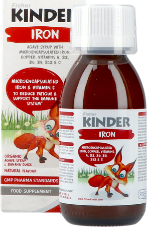 Fisher Kinder Ijzer Siroop 125ml 7