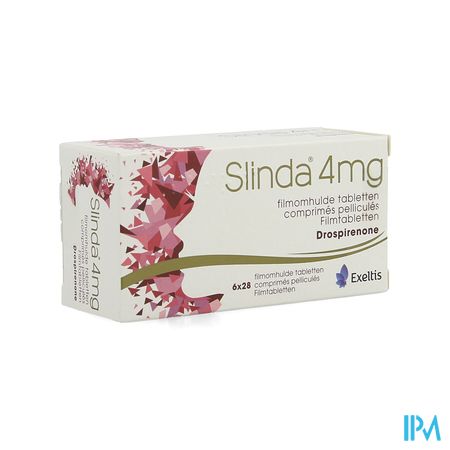 Slinda 4mg Filmomh Tabl 6 X 28