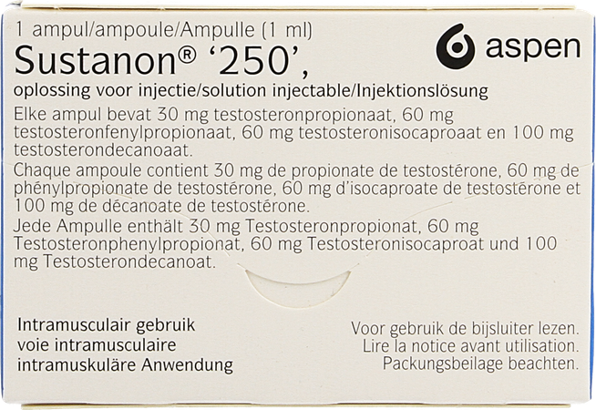Sustanon "250" Amp Inj 1 X 250mg/ml 7