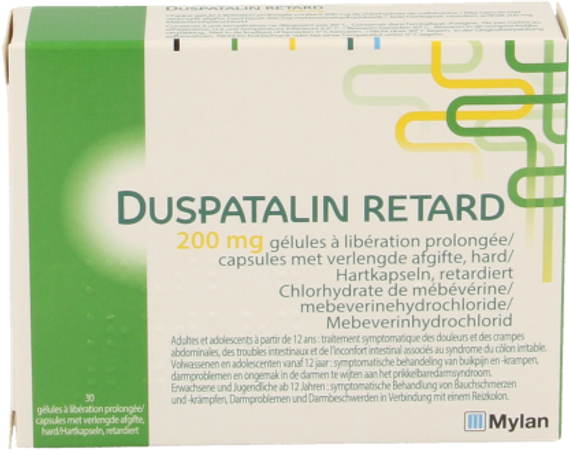 Duspatalin Retard 200mg Verl.afgifte Caps 30 2
