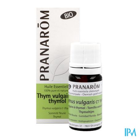 Tijm Vulg. Thymol Bio Ess Olie 5ml Pranarom 3