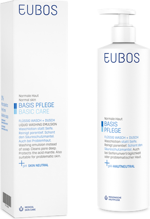 Eubos Savon Liquide Bleu N/parf 400ml 10