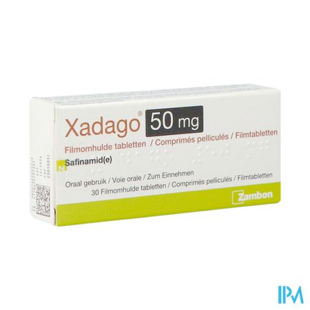 Xadago 50mg Filmomh Tabl 30 X 50mg