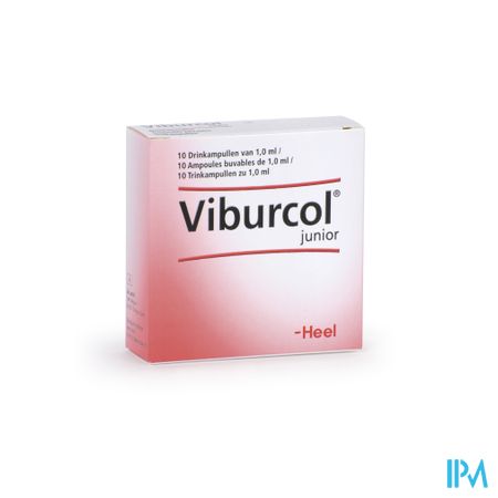 Viburcol Junior amp buv 10x1ml Heel