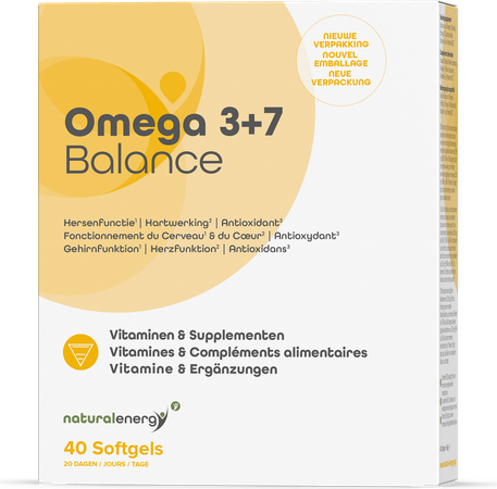 Natural Energy Omega 3+7 Balance Caps 40 3