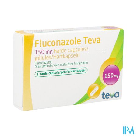 Fluconazole Teva Caps 1 X 150mg