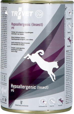 Trovet Ipd Hypoallergenic Hond (insects) 6x400g 2