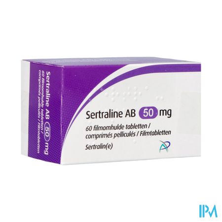 Sertraline Ab 50mg Comp Pell 60