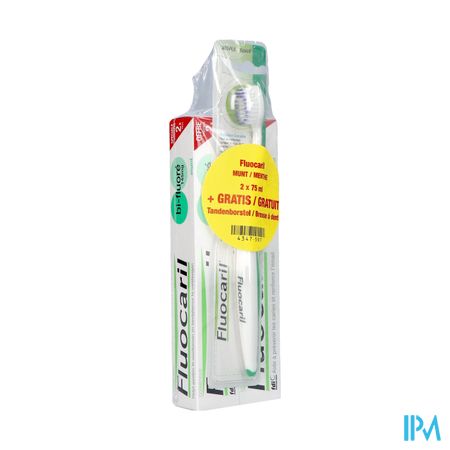 Fluocaril Tandp.bi-fluore 145 Munt 2x75ml+tb