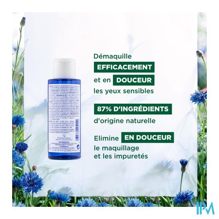 Klorane Visage Bleuet Demaquillant Yeux 100ml 5