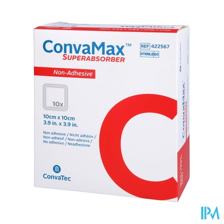 Convamax Superabsorber Non Adhesief 10x10cm 10 1