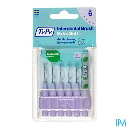Tepe Interdental Brush 1,1mm Purple X-soft 6 1