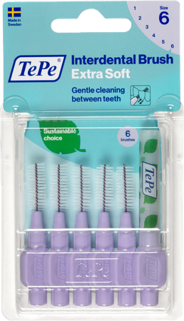 Tepe Interdental Brush 1,1mm Purple X-soft 6 1