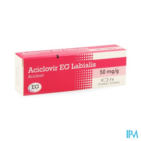 Aciclovir EG Labialis Creme 2Gr