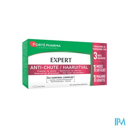 Expert Cheveux A/haaruitval Comp 3x30 2+1 Gratis 1