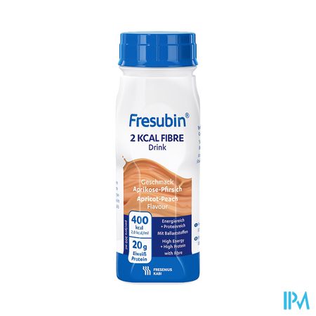 Fresubin 2 Kcal Fibre Drink 200ml Pêcheabricot/abrikoosperzik 5