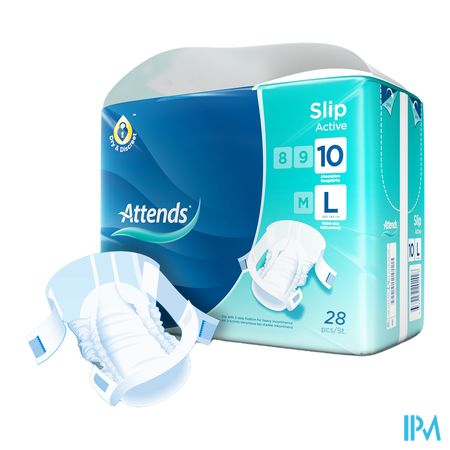 Attends Slip Active 10 Large 1x28 5
