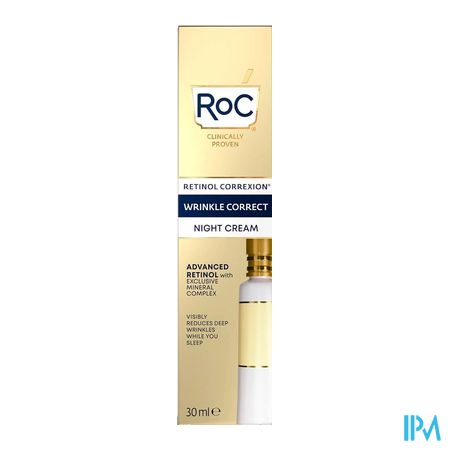 Roc Retinol Correx. Wrinkle Night Cream Fl 30ml 1