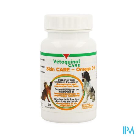 Vetoquinol Care Omega 3-6 Skin Care Caps 90