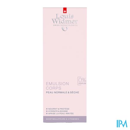 Widmer Emulsion Corps N/parf 200ml 1
