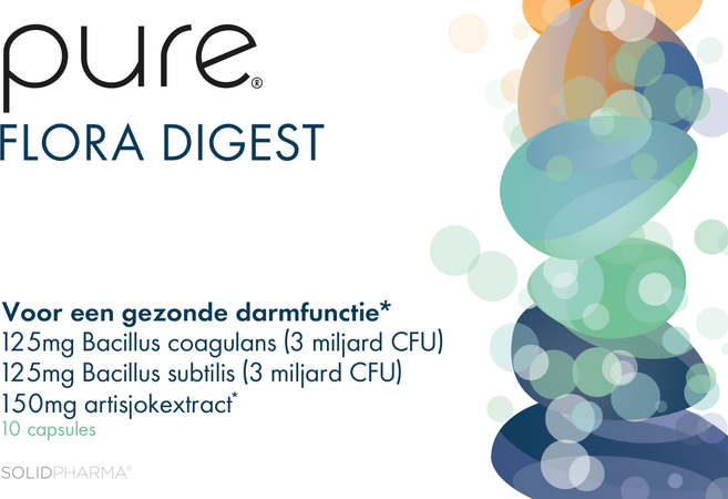 Pure Flora Digest Caps 10 Vervangt 4429-908 1