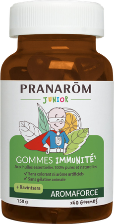 Pranarom Aromaforce Junior Immuniteit Bio Gom 60 1