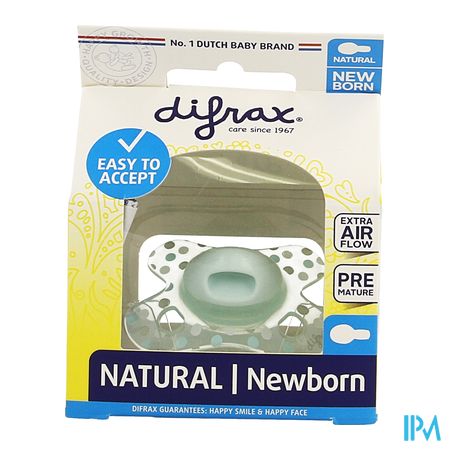 Difrax Sucette Natural Newborn Girl 4