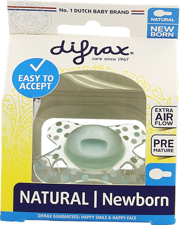 Difrax Fopspeen Natural Newborn Girl 4