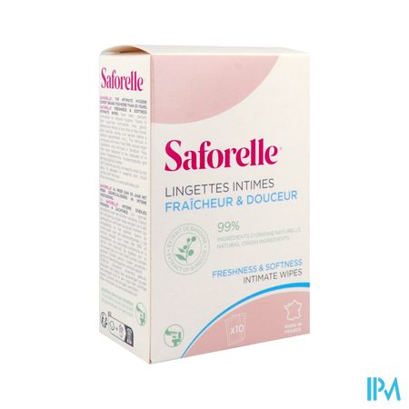 Saforelle Lingettes Flushable 10