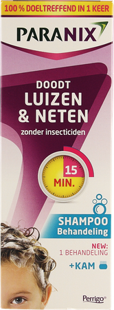 Paranix Behandelingsshampoo 200ml + Kam 1